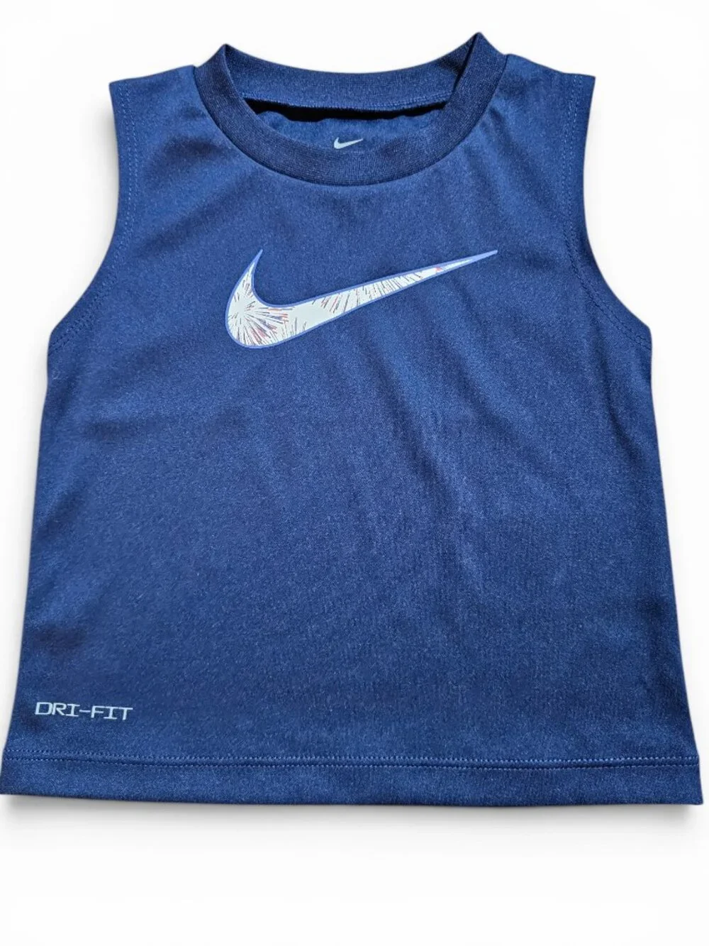 Nike Dri-FIT Boys 18M Tank Shorts Outfit Set Lot of 2 - Picture 9 of 16